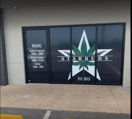 marijuana dispensary storefront starbuds altus ok 1