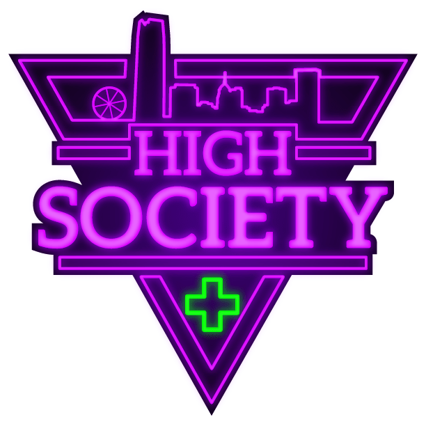 High Society Dispensary Neon Sign Logo WEB 1