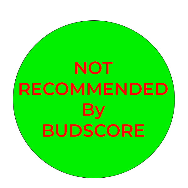 not recommended by budscore