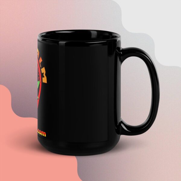 Black Glossy Mug - Image 2