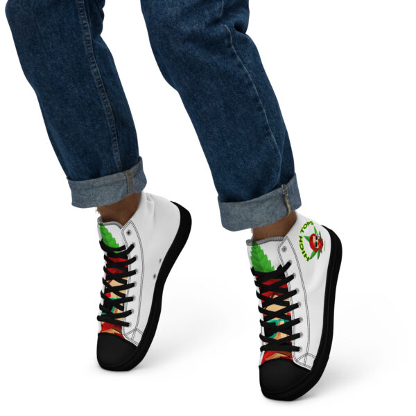 Men’s High Top Canvas Shoes - Image 3