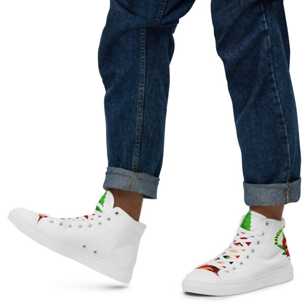 Men’s High Top Canvas Shoes - Image 4