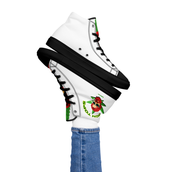 Women’s High Top Canvas Shoes - Image 16